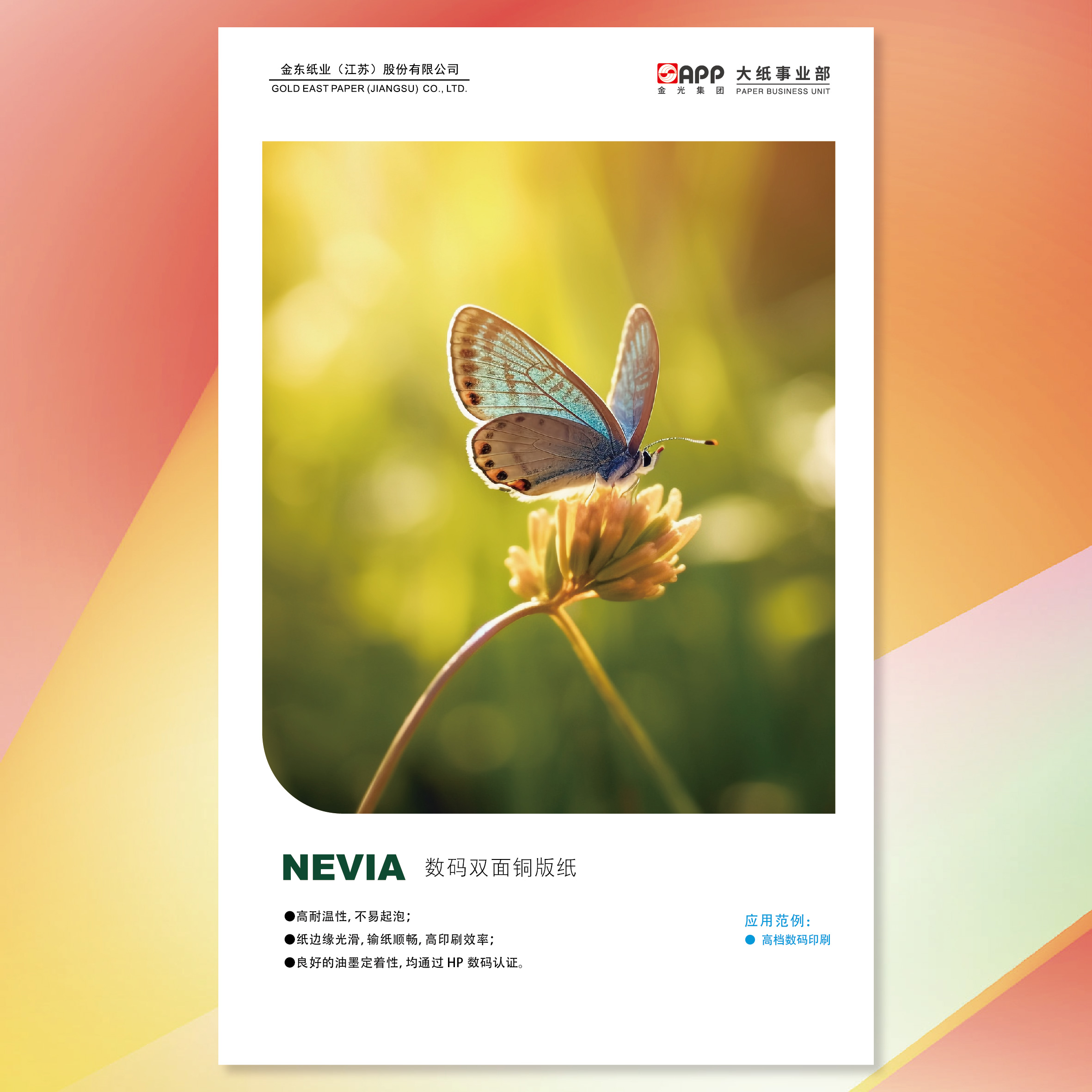 【双铜纸】NEVIA数码双面铜版纸